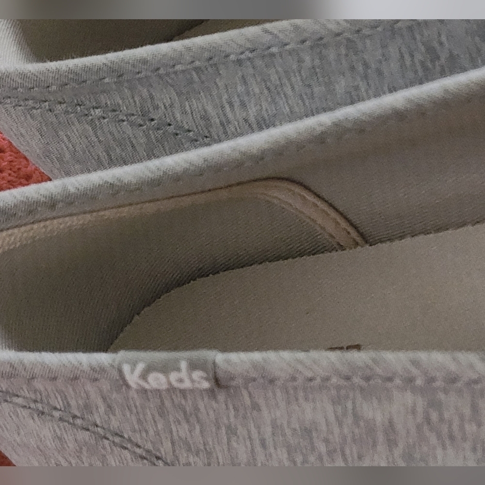 Keds Women's Dream Foam Triple Decker Platform Slip-On Shoes Washed Gray Sz 9.5 — image 4 of 8